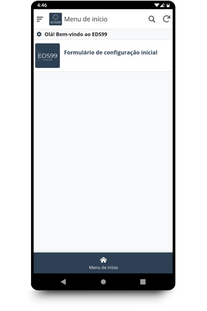 Guia de Configuração Inicial do aplicativo EDS99-SERVICE APP
