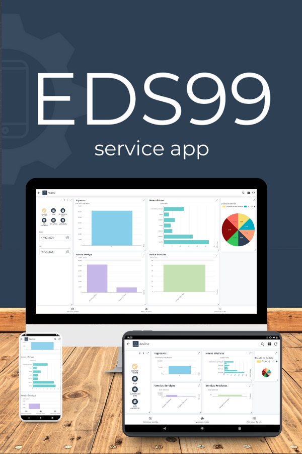 Guia da Vista de Análise do Aplicativo EDS99-SERVICE