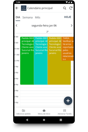 Guia dos Agendamentos do Aplicativo EDS99-SERVICE
