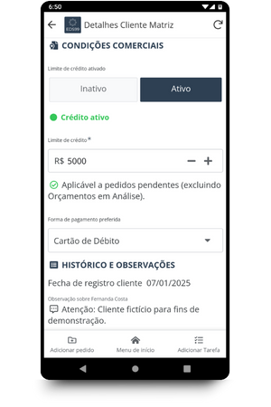 Guia de Gestão de Limites de Crédito
