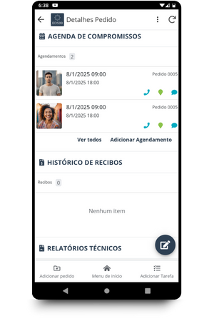 Guia de Informação sobre Pedidos