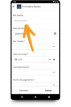 Como Configurar o Último Número de Recibo no EDS99-SERVICE